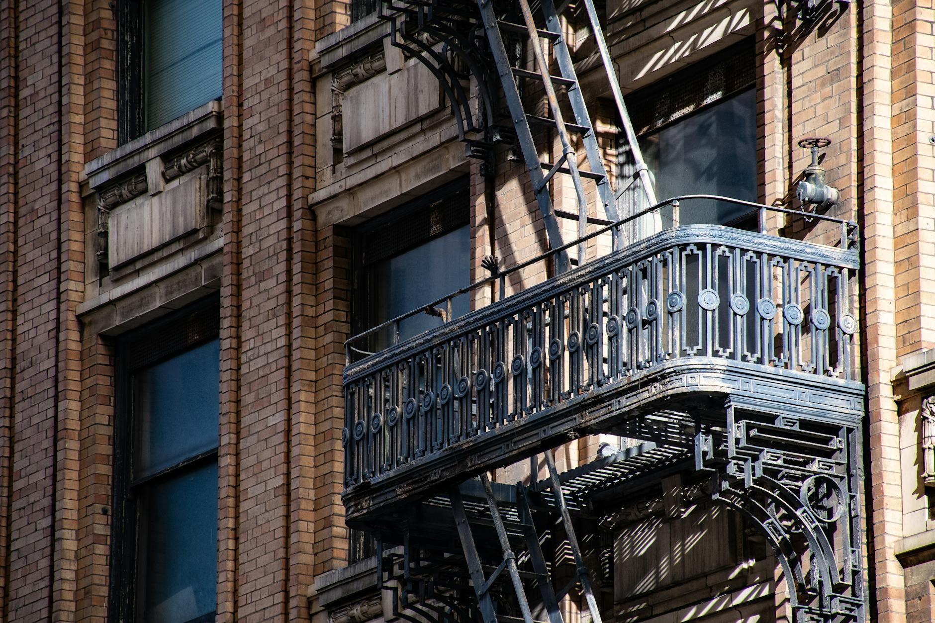 Anna Connelly fire escape