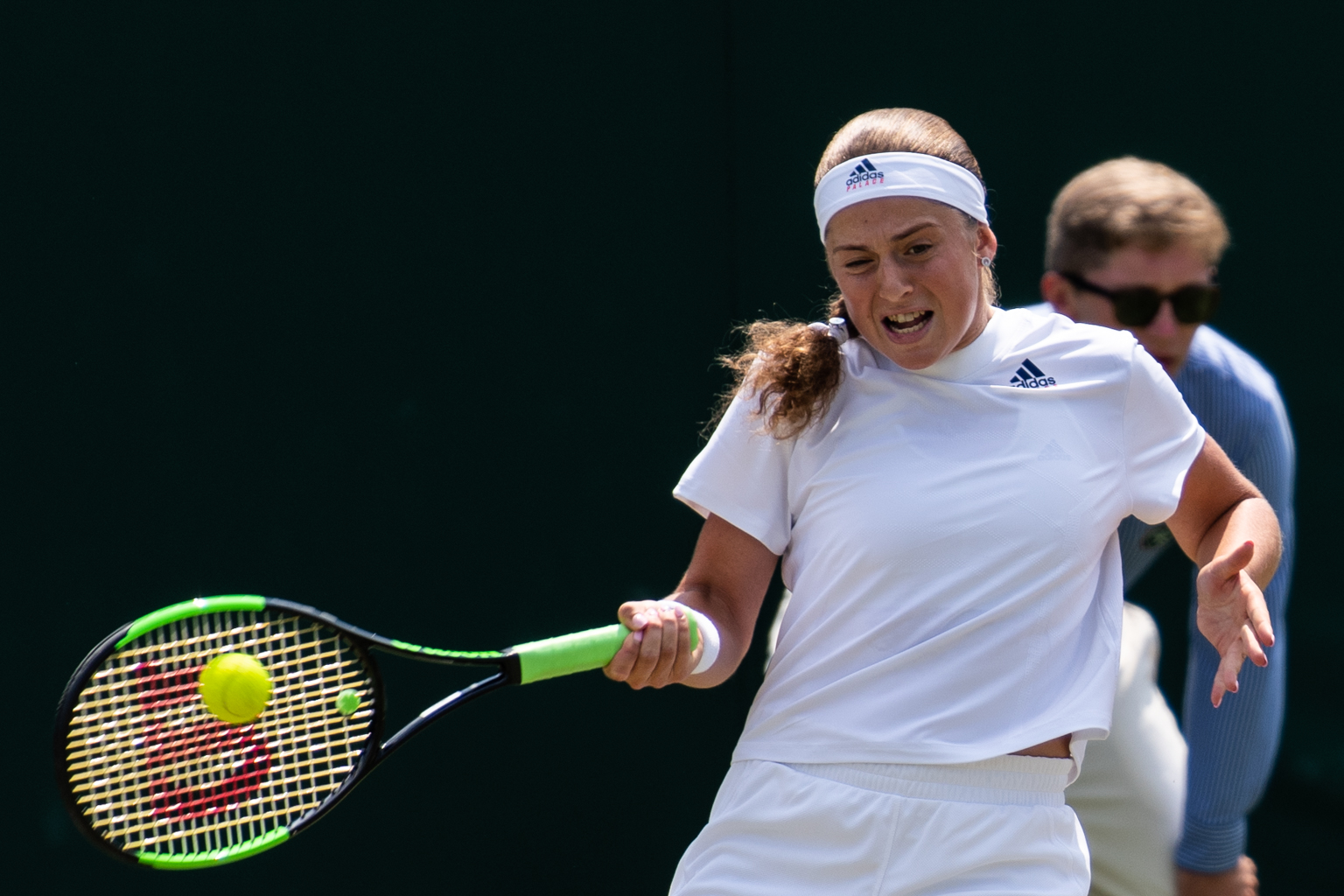 Ostapenko Loses Match, Loses Cool, and Tells Townsend She Has “No Education”