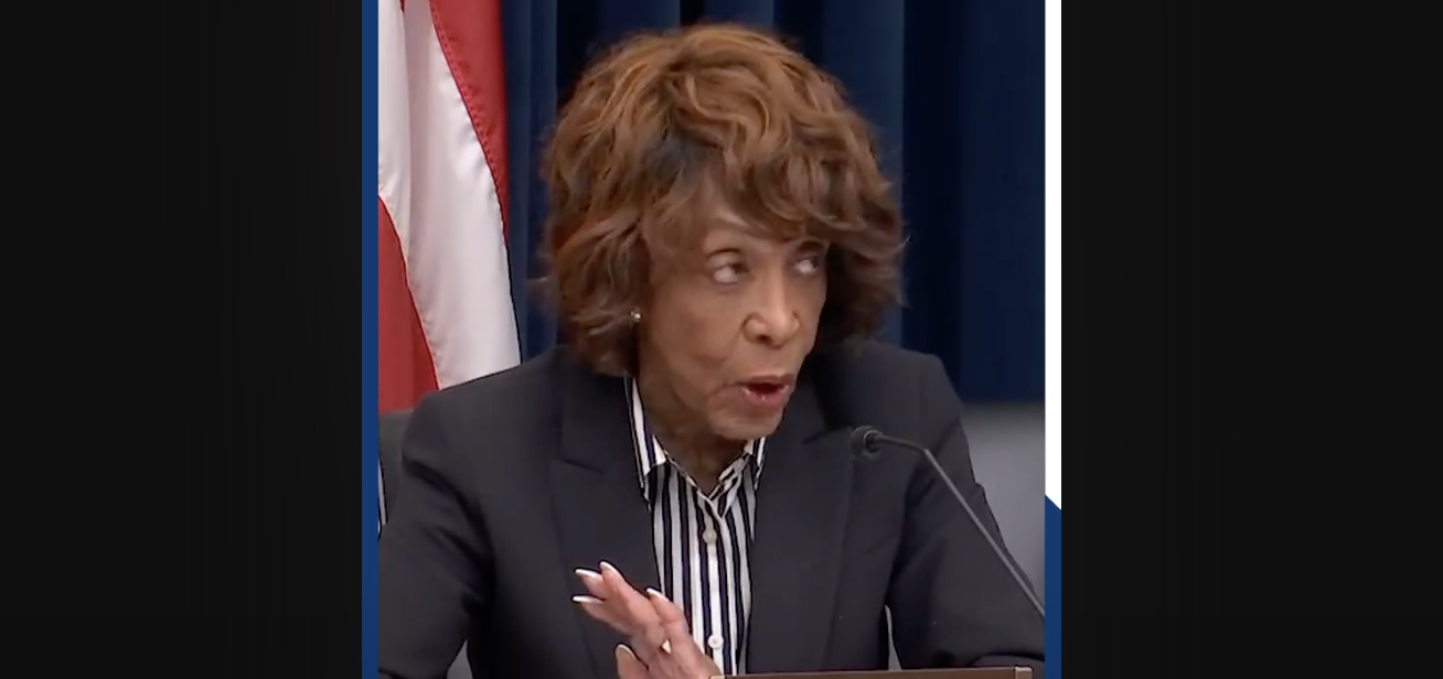 Waters: “Trump’s Communist Takeover Is Trampling American Capitalism”