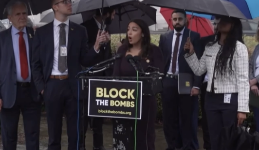 AOC: “Our Government Is Sending American-Made Bombs to Carry Out a Genocide”