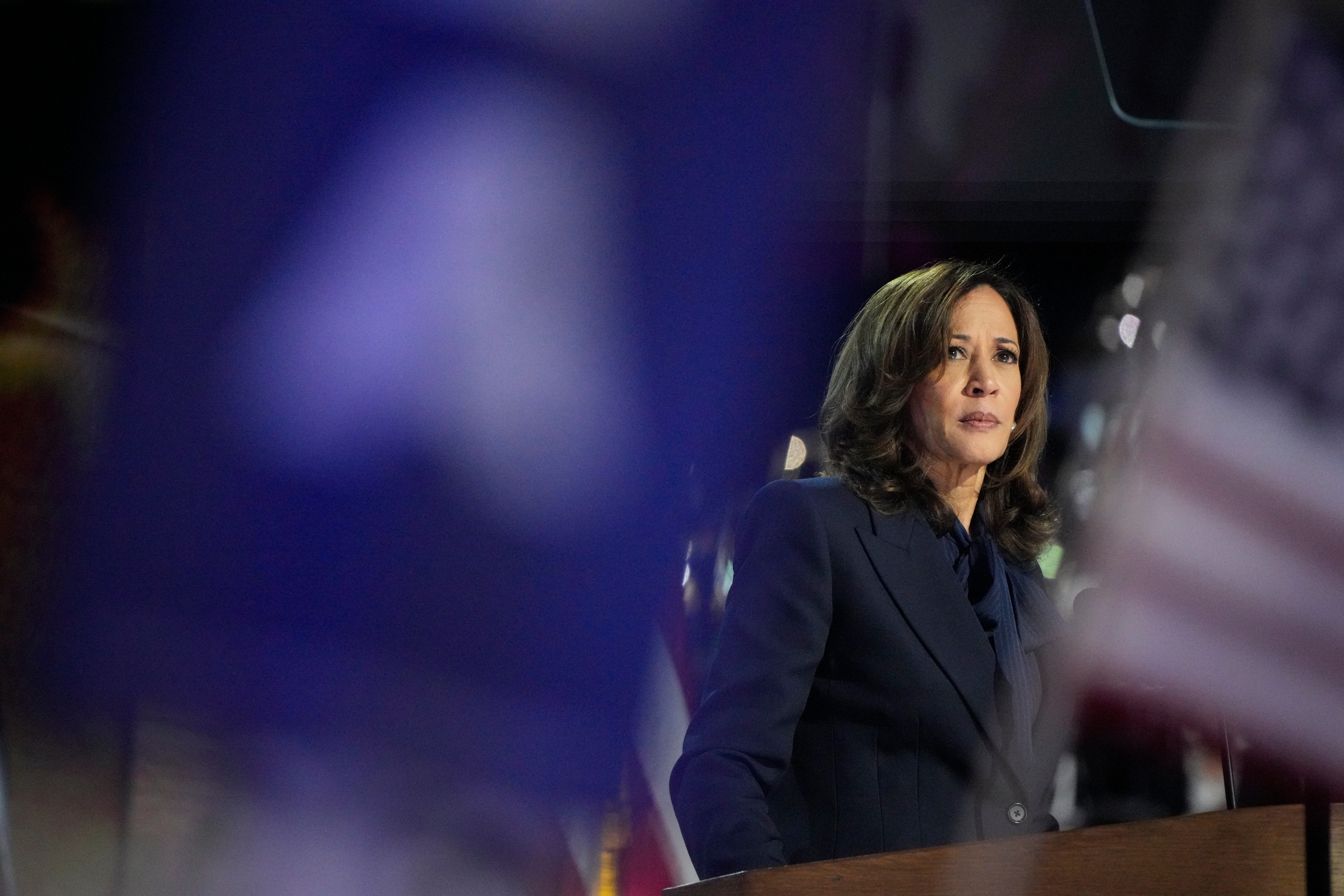 Kamala Harris Expresses Outrage Over James Comey Indictment