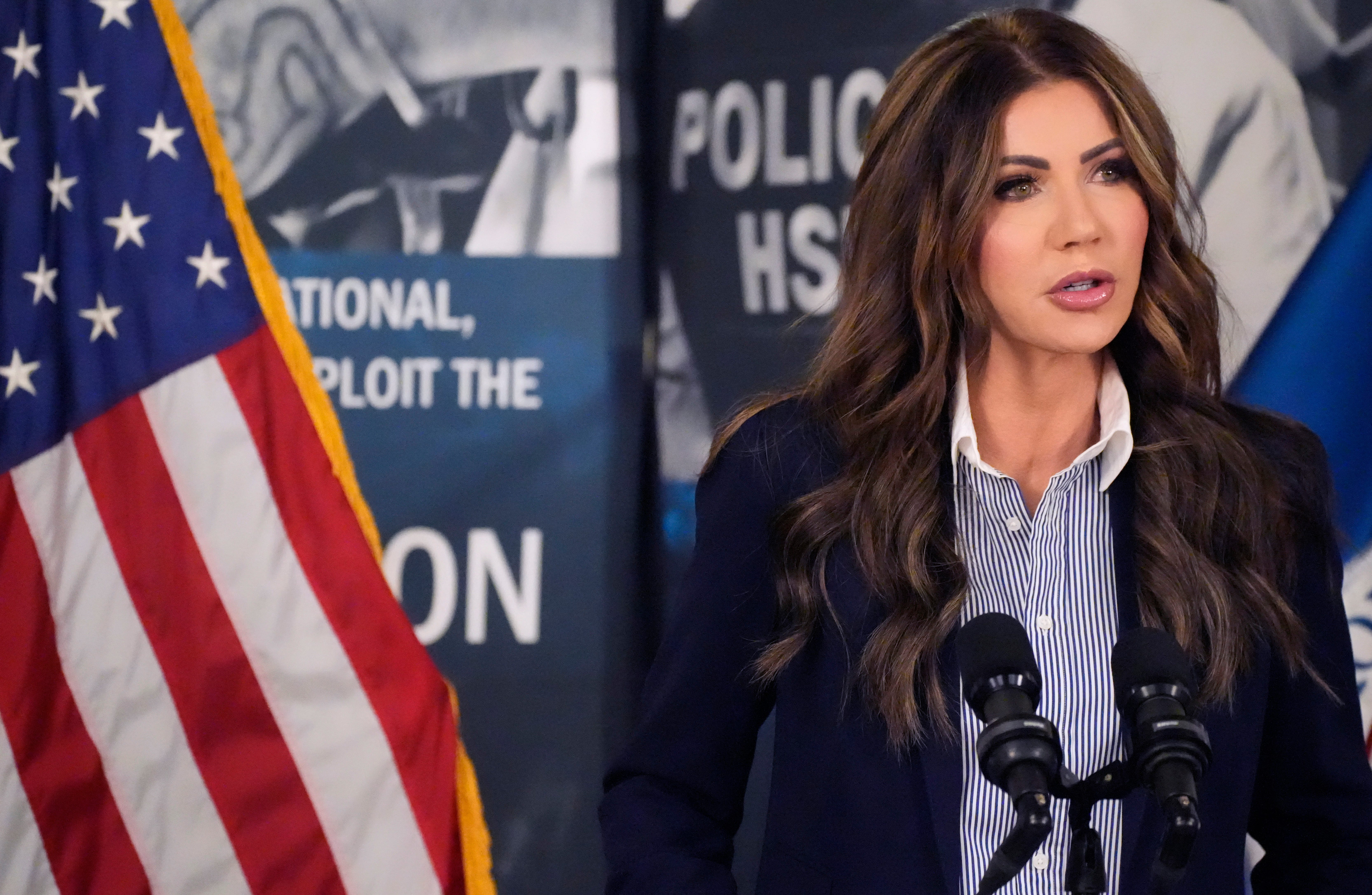 Kristi Noem Touts Immigration Crackdown While Minnesota Prepares Legal Battle