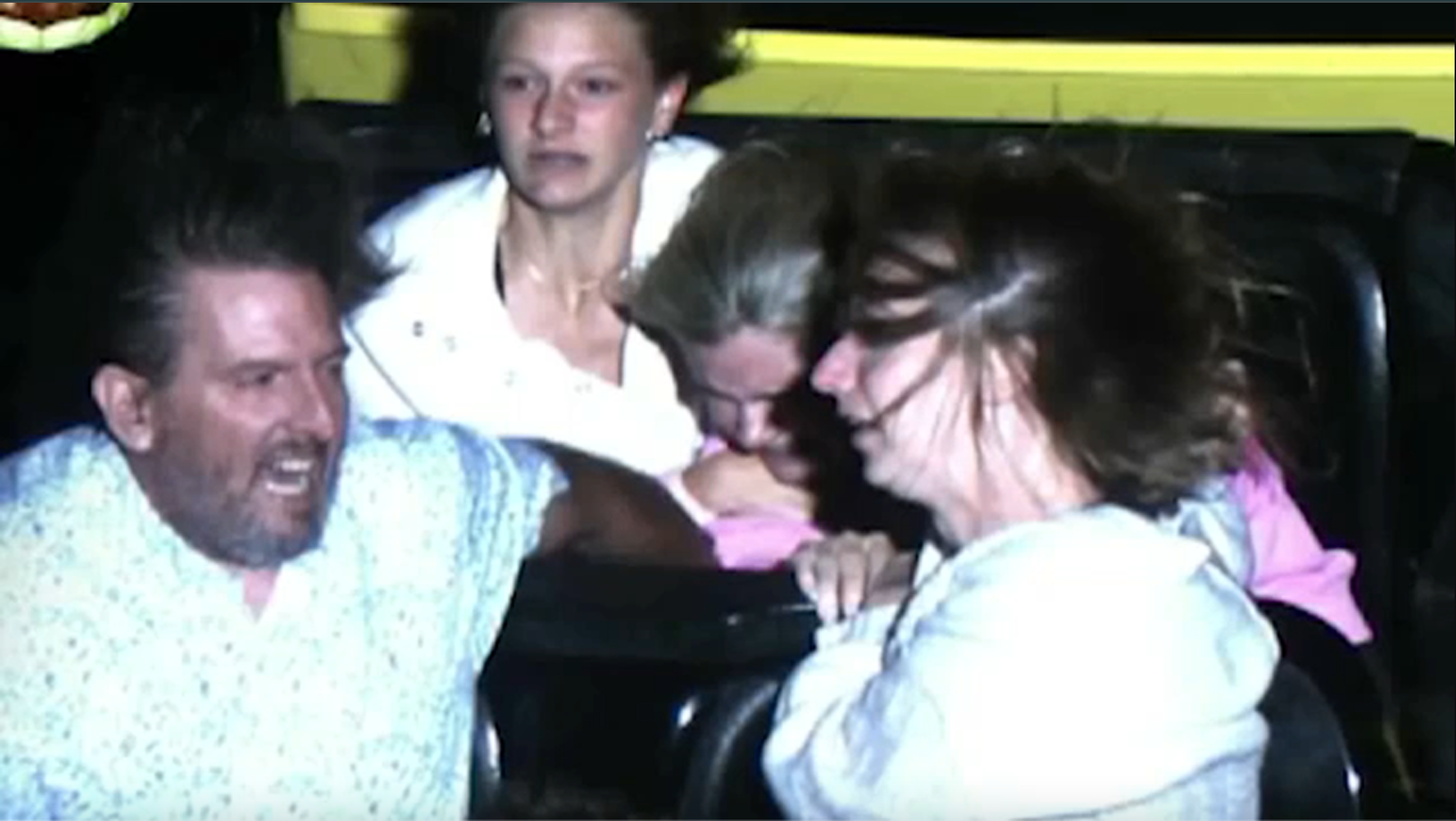 Girl Nearly Falls From 200-Foot Coaster — Couple Pulls Her Back