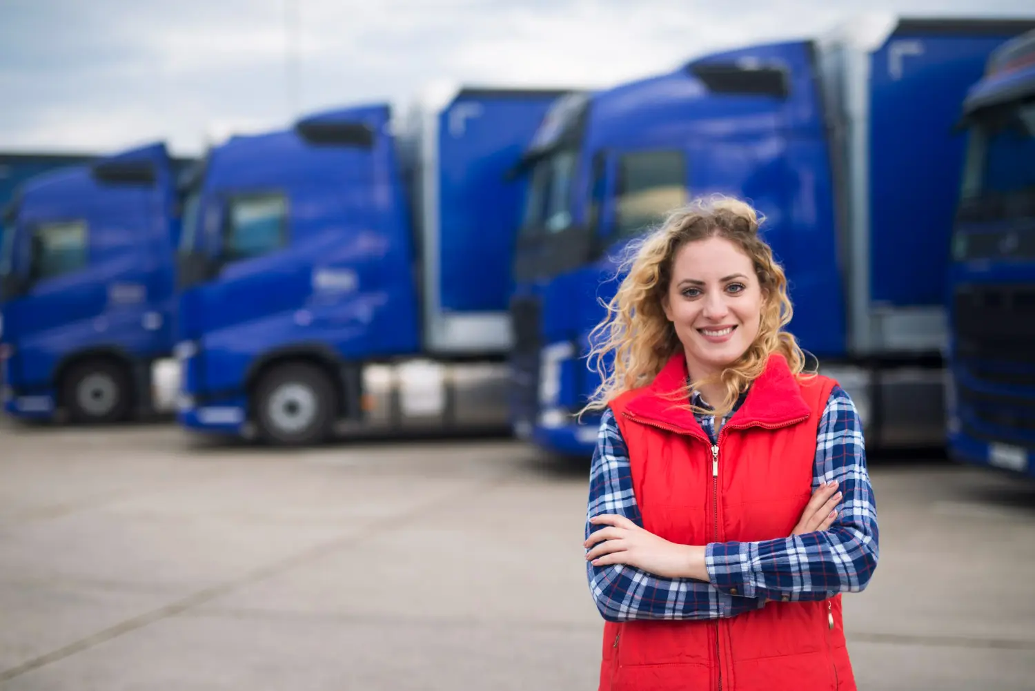 Women Truckers Help Walmart Weather Supply Chain Strains