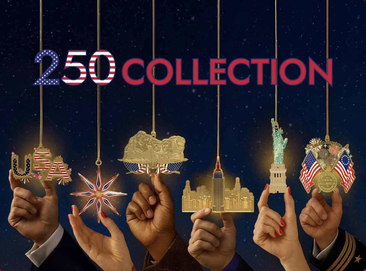 Melania Trump’s Christmas Ornaments Celebrate America