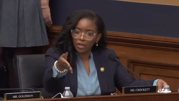 Crockett Says Trump Ran for President to Avoid a Prison Sentence