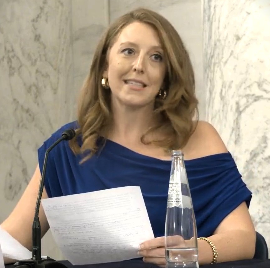 Casey Means Spars With Senators on Autism