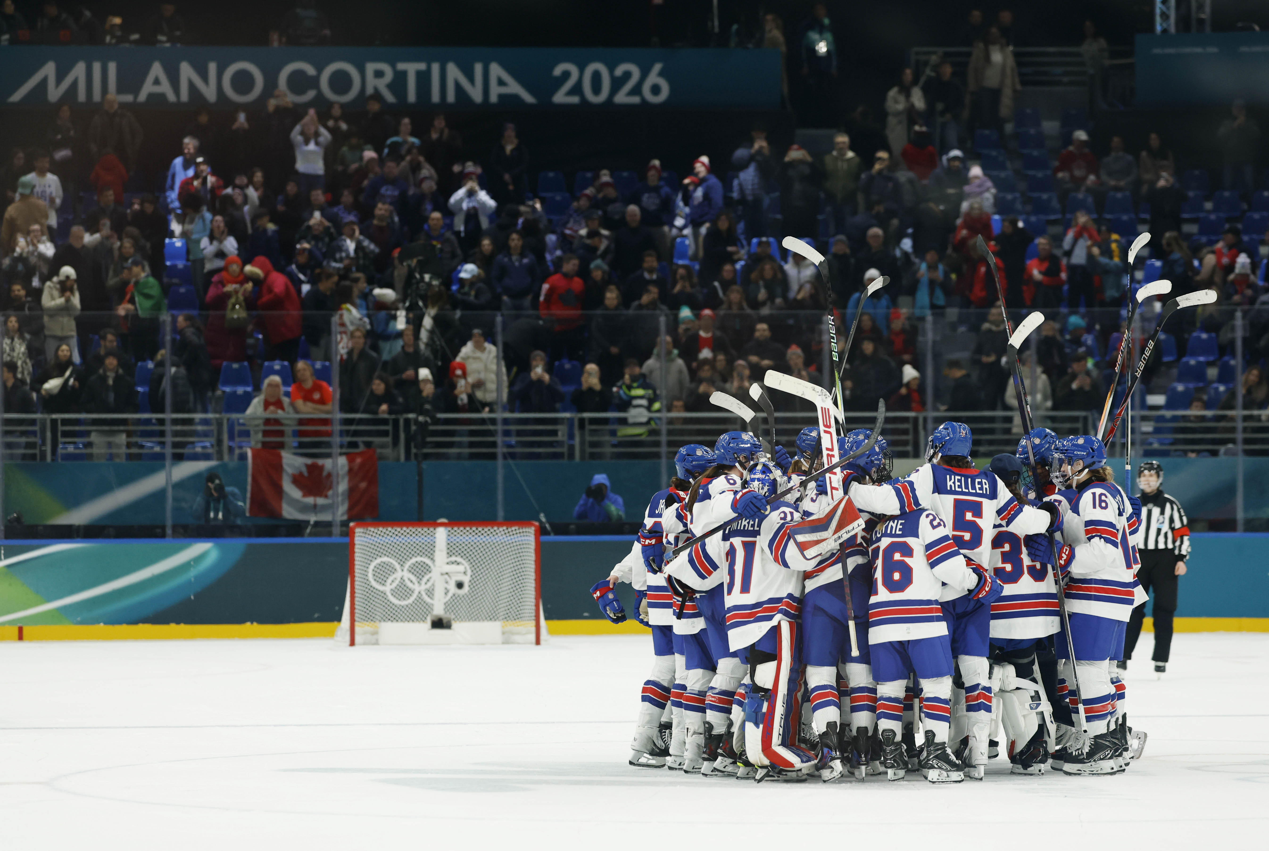 ‘Unbeaten’: Team USA Dominates Canada in Hockey Rout
