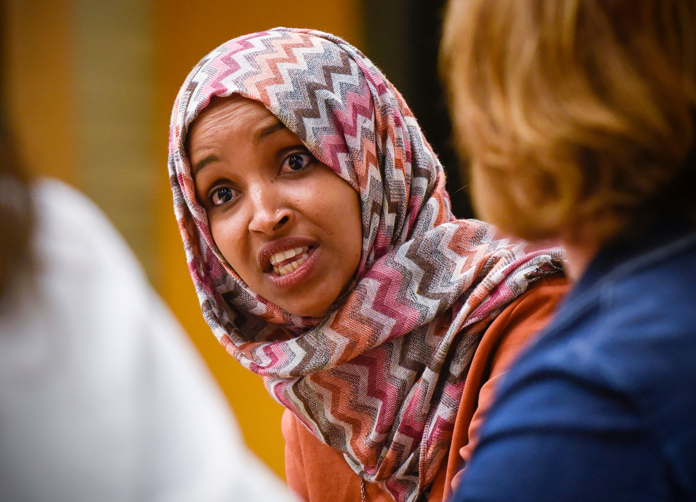 Omar Shouts “Liar!” After Trump’s Somali Fraud Claim