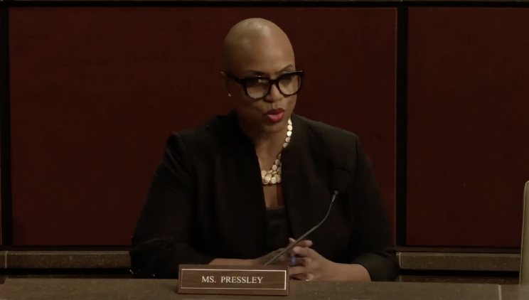 Pressley Blasts Trump’s ICE Attacks for Traumatizing Children