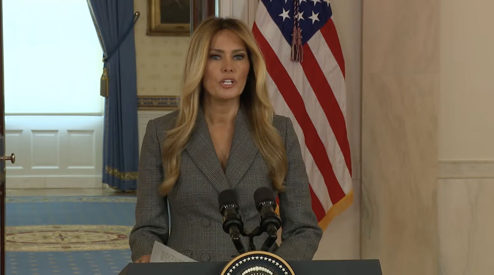 “I Am Not Epstein’s Victim,” Melania Declares
